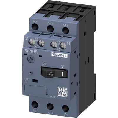 Interruttore di potenza Siemens - 3RV1011-1EA15 - 2,8-4A, IP20, 3P Interruttore di potenza Siemens - 3RV1011-1EA15 - 2,8-4A, IP20, 3P