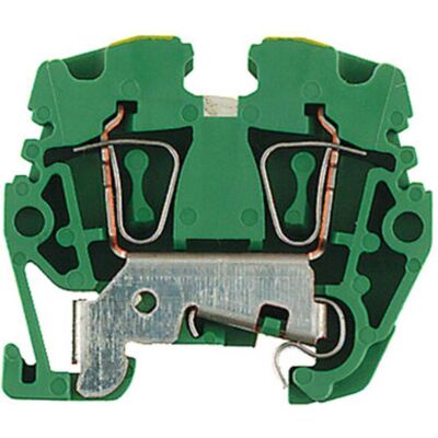 Weidmüller Morsettiera per guida DIN, Accessori di elettronica + Alloggiamento, Verde, Giallo Weidmüller Morsettiera per guida DIN, Accessori di elettronica + Alloggiamento, Verde, Giallo