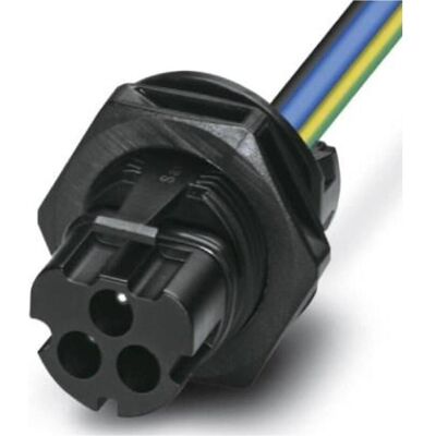 Phoenix Contact Circular Connector 1409220, Cavo + Spina elettrica, Nero Phoenix Contact Circular Connector 1409220, Cavo + Spina elettrica, Nero