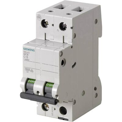 Interruttore Siemens Modello 5SL4510-7 per guida DIN - 10A Tipo C Interruttore Siemens Modello 5SL4510-7 per guida DIN - 10A Tipo C