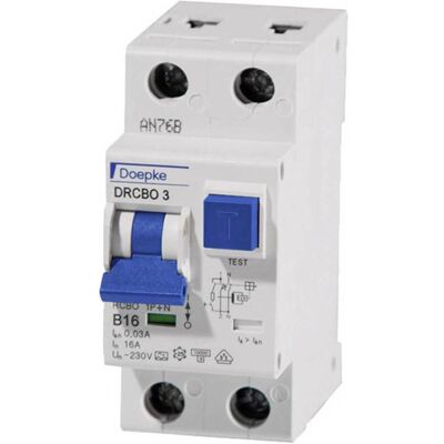 Doepke DRCBO3 B10/0,03/1N-A - Interruttore differenziale - Doepke Doepke DRCBO3 B10/0,03/1N-A - Interruttore differenziale - Doepke