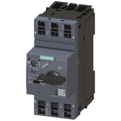 Interruttore di protezione motore Siemens - 3P, 0,35-0,5A, 100kA, 690V, Sirius Innovation Interruttore di protezione motore Siemens - 3P, 0,35-0,5A, 100kA, 690V, Sirius Innovation