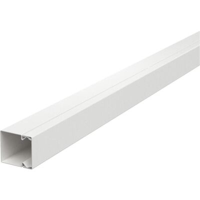 OBO Bettermann 2m Canaletta in acciaio Bianco - Canalizzazione OBO Bettermann 2m Canaletta in acciaio Bianco - Canalizzazione