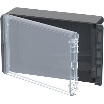 Bopla Contenitore da parete, contenitore per l'installazione (Case), Accessori di elettronica + Alloggiamento, Grigio Bopla Contenitore da parete, contenitore per l'installazione (Case), Accessori di elettronica + Alloggiamento, Grigio