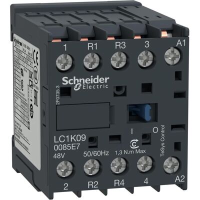 Contattore Schneider Electric LC1K 4 poli 48 V AC - Contattore Contattore Schneider Electric LC1K 4 poli 48 V AC - Contattore