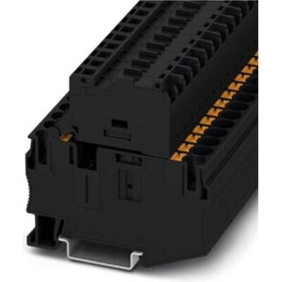 Phoenix Contact PT 6-HESILED Terminale di fusibile - 0,5-10mm², 10A, nero Phoenix Contact PT 6-HESILED Terminale di fusibile - 0,5-10mm², 10A, nero