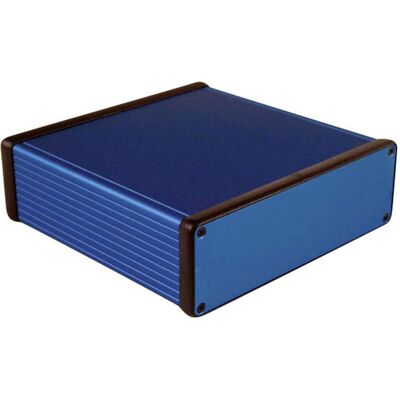 Custodia in alluminio estruso Hammond 1455T1601BU - Serie 1455 Custodia in alluminio estruso Hammond 1455T1601BU - Serie 1455