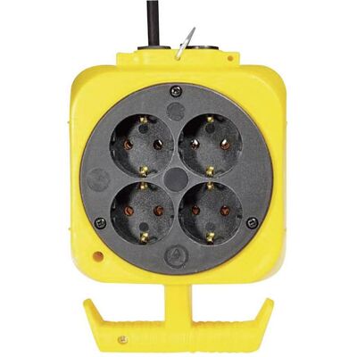 Multipresa Brennenstuhl 8 Prese - Giallo, Nero - Distribuzione di Energia Multipresa Brennenstuhl 8 Prese - Giallo, Nero - Distribuzione di Energia