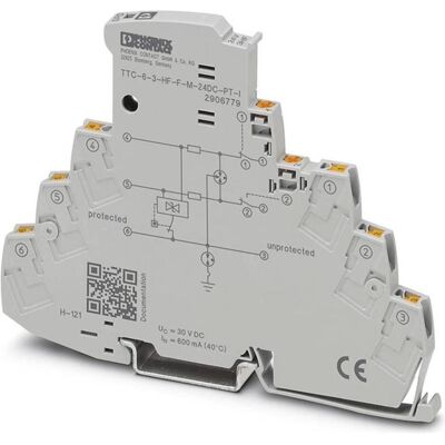 Phoenix TTC-6-3-HF-F-M-24DC-PT-I - Protezione da sovratensione Phoenix TTC-6-3-HF-F-M-24DC-PT-I - Protezione da sovratensione