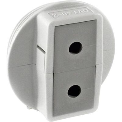 Icotek QVT 40/2 Grommet grigio - Grommet cavi Icotek QVT 40/2 Grommet grigio - Grommet cavi