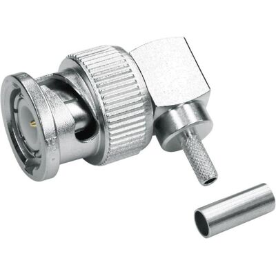 Connettore BNC Telegaertner J01002A0029 - angolo retto, 75Ω - segnale, dati, video Connettore BNC Telegaertner J01002A0029 - angolo retto, 75Ω - segnale, dati, video