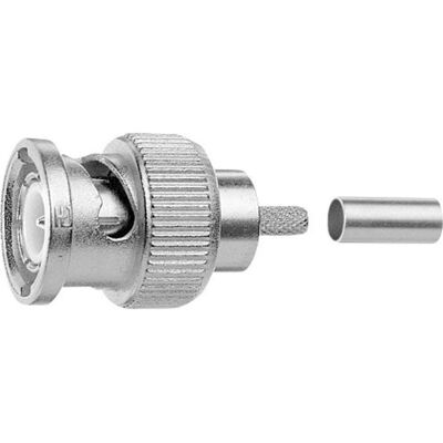 Connettore cavo BNC Telegärtner A0207 75 Ohm - Professionale - 5 pezzi Connettore cavo BNC Telegärtner A0207 75 Ohm - Professionale - 5 pezzi