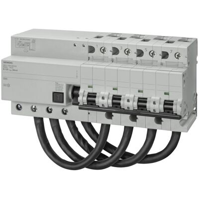 Siemens 5SU1644-6WK82 - Interruttore FI/LS 4P, Tipo A, 300mA Siemens 5SU1644-6WK82 - Interruttore FI/LS 4P, Tipo A, 300mA