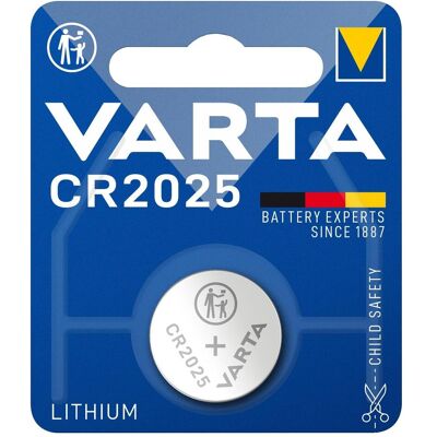 Batteria Varta CR2025 - Piccola pila al litio - 3V - 170mAh Batteria Varta CR2025 - Piccola pila al litio - 3V - 170mAh