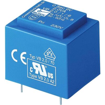 Block Trasformatore montag PCB 2,8VA 1x18 usc, Trasformatore Block Trasformatore montag PCB 2,8VA 1x18 usc, Trasformatore