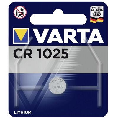 Batteria al Litio Varta CR1025 - Potenza Affidabile e Compatta Batteria al Litio Varta CR1025 - Potenza Affidabile e Compatta