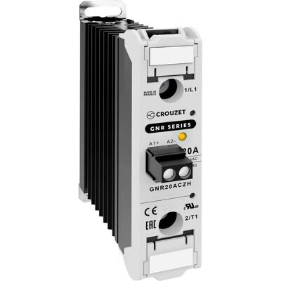 Relè a stato solido Crouzet GNR20ACZH - 20A, 660V, Zero crossing Relè a stato solido Crouzet GNR20ACZH - 20A, 660V, Zero crossing