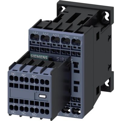 Contattore Siemens 3RT2016-2BB44 - 4kW/400V - 3 poli Contattore Siemens 3RT2016-2BB44 - 4kW/400V - 3 poli