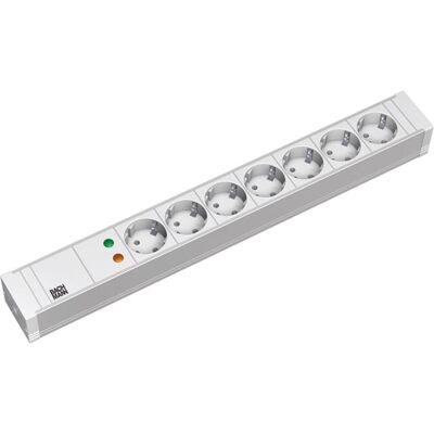 Bachmann, Ciabatta multipresa, Cavo di prolunga (rack (7x, CEE 7/3, 2 m) Bachmann, Ciabatta multipresa, Cavo di prolunga (rack (7x, CEE 7/3, 2 m)