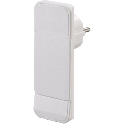 Spina Schuko Piatta Bachmann 933.009 - Bianco Spina Schuko Piatta Bachmann 933.009 - Bianco