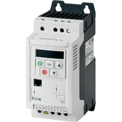 Eaton Modello 185803 - Inverter - 0,37kW, 230V AC, Monofase Eaton Modello 185803 - Inverter - 0,37kW, 230V AC, Monofase