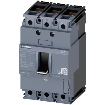 Interruttore di potenza Siemens 3VA1112-3ED32-0AA0 - Telaio IEC 160, 125A, 690V - Interruttore di potenza Interruttore di potenza Siemens 3VA1112-3ED32-0AA0 - Telaio IEC 160, 125A, 690V - Interruttore di potenza
