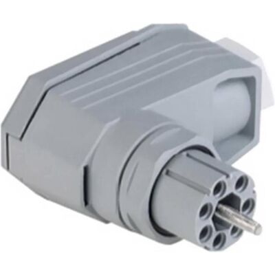 Hirschmann 931 435-106 N6R FF NR PG 11 R/A Presa per cavo - Presa con 6+PE, Grigio Hirschmann 931 435-106 N6R FF NR PG 11 R/A Presa per cavo - Presa con 6+PE, Grigio