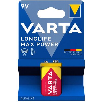 Batteria 9V Varta - Alcalino Monouso Batteria 9V Varta - Alcalino Monouso