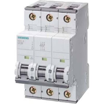 Interruttore di potenza Siemens - 16A 3P Tipo D Interruttore di potenza Siemens - 16A 3P Tipo D