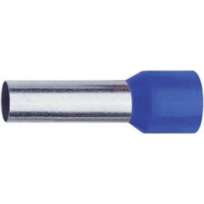Aderente Klauke GR1708 - 0.75 mm², Parzialmente Isolato, Blu - 500 pezzi Aderente Klauke GR1708 - 0.75 mm², Parzialmente Isolato, Blu - 500 pezzi