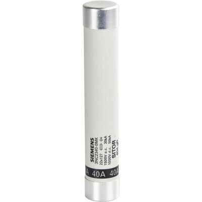 Siemens Fusibile, SITORcylinder collegamento fusibile 10 A gS Un AC Un DC (10 A) Siemens Fusibile, SITORcylinder collegamento fusibile 10 A gS Un AC Un DC (10 A)