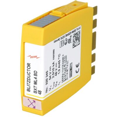 Dehn, Protezione contro le sovratensioni, SOEHNE Modulo di arresto combinato BLITZDUCTOR XT BXT ML4 BD 48 Dehn, Protezione contro le sovratensioni, SOEHNE Modulo di arresto combinato BLITZDUCTOR XT BXT ML4 BD 48
