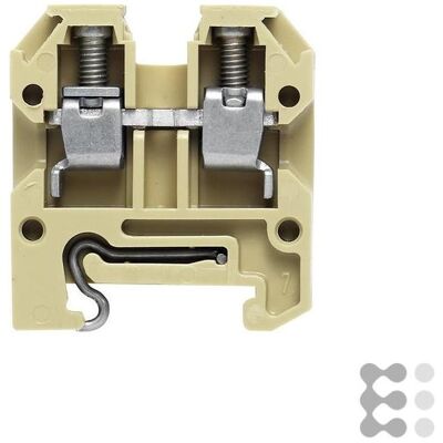 Weidmüller Akz 4 Terminale, Accessori di elettronica + Alloggiamento, Marrone Weidmüller Akz 4 Terminale, Accessori di elettronica + Alloggiamento, Marrone