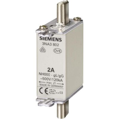 Siemens Fusibile, Fusibile NH Dimensione del fusibile (50 A) Siemens Fusibile, Fusibile NH Dimensione del fusibile (50 A)