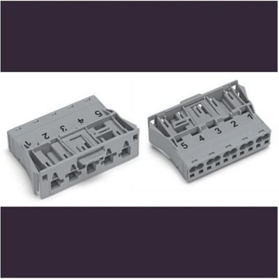 Wago Connettore di rete WINSTA MID, Cavo + Spina elettrica, Grigio Wago Connettore di rete WINSTA MID, Cavo + Spina elettrica, Grigio