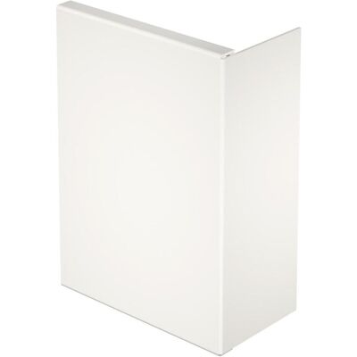 OBO Bettermann Pezzo Finale - 210x80 mm Plastica Bianco - Chiusura Canale OBO Bettermann Pezzo Finale - 210x80 mm Plastica Bianco - Chiusura Canale