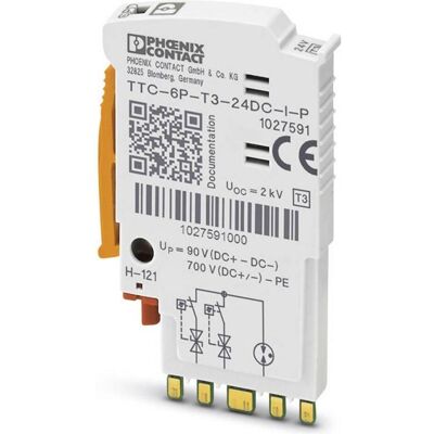 Phoenix Contact TTC-6P-T3-24DC-I-P Protezione da sovratensioni - Armadi elettrici Phoenix Contact TTC-6P-T3-24DC-I-P Protezione da sovratensioni - Armadi elettrici