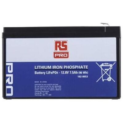 Batteria al Fosfato di Ferro Litio Rs Pro - 7500mAh, T2, 12.8V - Batteria Batteria al Fosfato di Ferro Litio Rs Pro - 7500mAh, T2, 12.8V - Batteria