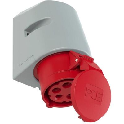 PCE Presa da parete 16A 5 poli Turbo Twist - IP44 Antipioggia PCE Presa da parete 16A 5 poli Turbo Twist - IP44 Antipioggia