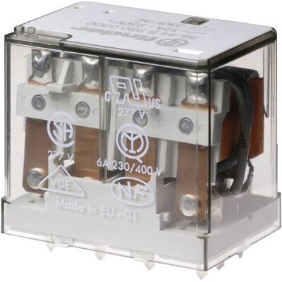 Finder Relè di potenza serie 56 4PDT 230V AC Montaggio PCB Finder Relè di potenza serie 56 4PDT 230V AC Montaggio PCB