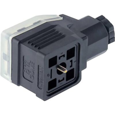 Hirschmann Presa per cavo, inserto elettronico, Cavo + Spina elettrica, Nero Hirschmann Presa per cavo, inserto elettronico, Cavo + Spina elettrica, Nero