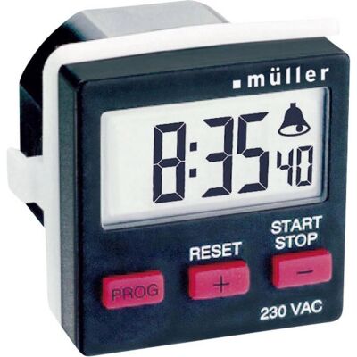 Muller - 21439 - Nero - 1 canale - Timer digitale Muller - 21439 - Nero - 1 canale - Timer digitale
