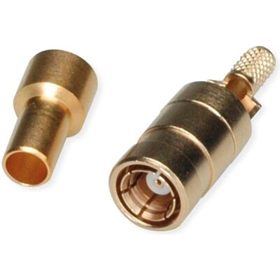Telegärtner Presa connettore SMB, diritto 50 Ohm J01161A0761 1 pz., Cavo + Spina elettrica, Oro Telegärtner Presa connettore SMB, diritto 50 Ohm J01161A0761 1 pz., Cavo + Spina elettrica, Oro
