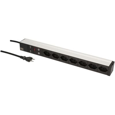 Bachmann, Ciabatta multipresa, Pdu 19" (7x, Tipo 13, 3 m) Bachmann, Ciabatta multipresa, Pdu 19" (7x, Tipo 13, 3 m)