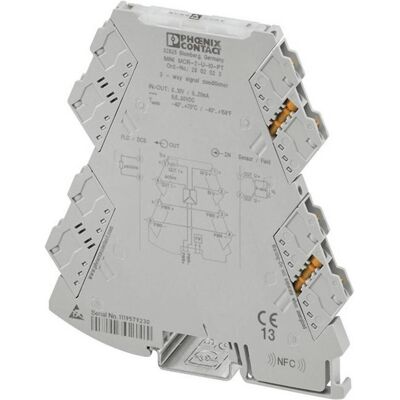 Condizionatore di segnale Phoenix Contact MINI MCR-2-I4-U - 0-10V, Morsetto DIN Condizionatore di segnale Phoenix Contact MINI MCR-2-I4-U - 0-10V, Morsetto DIN