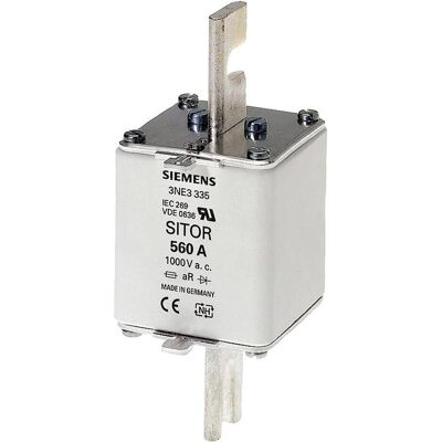 Siemens Fusibile, SITOR collegamento fusibile contatti a lama scanalata NH A (630 A) Siemens Fusibile, SITOR collegamento fusibile contatti a lama scanalata NH A (630 A)
