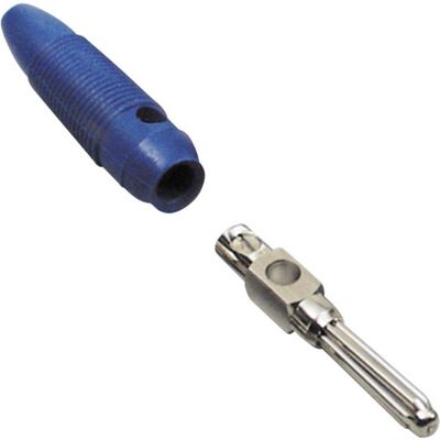 Connettore dritto blu per cavi elettronici - TRU Components Connettore dritto blu per cavi elettronici - TRU Components