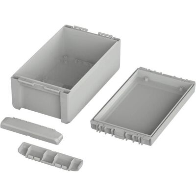 Custodia grigia chiara Bopla - Bocube, IP66/IP68, 231x125x90mm Custodia grigia chiara Bopla - Bocube, IP66/IP68, 231x125x90mm