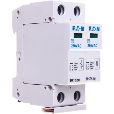 Eaton SPCT2-280/2 Protezione da sovratensioni - 2P, 280VAC Eaton SPCT2-280/2 Protezione da sovratensioni - 2P, 280VAC