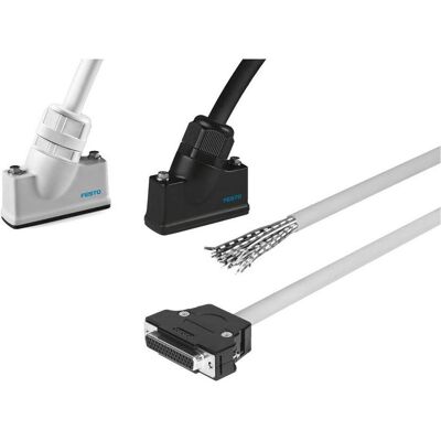 Festo NEBV 5m Cable 25 Pin D-Sub to 25 Wire (Cavi), Accessori di elettronica + Alloggiamento Festo NEBV 5m Cable 25 Pin D-Sub to 25 Wire (Cavi), Accessori di elettronica + Alloggiamento